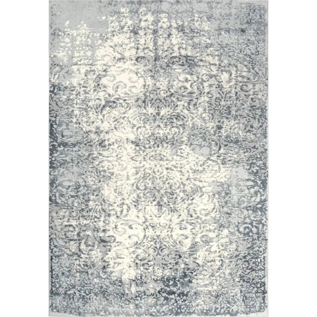 Brac Vine Gray Kitchen Hallway Runner Rug - LOOMLAN - LOOMLAN - Area Rugs