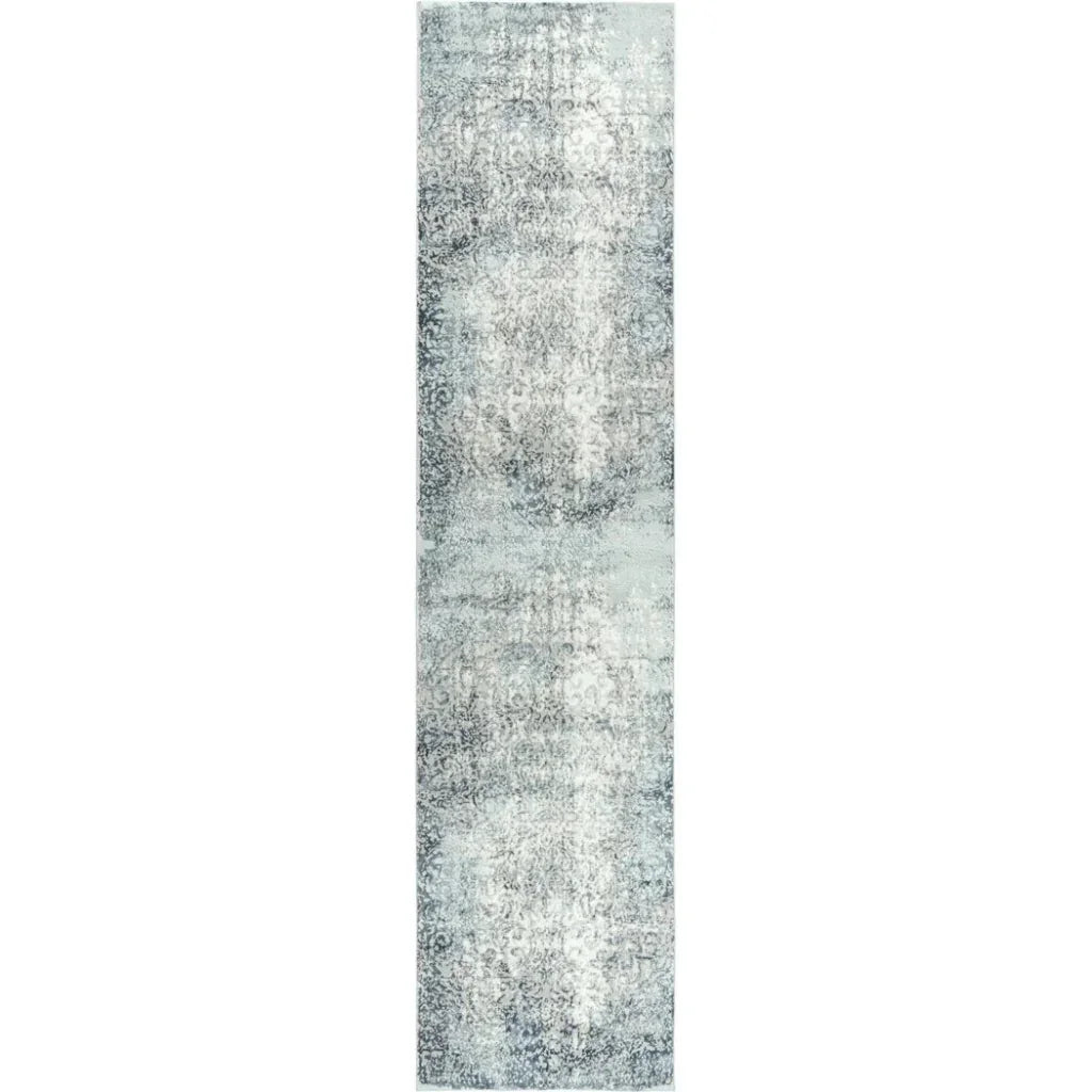 Brac Vine Gray Kitchen Hallway Runner Rug - LOOMLAN - LOOMLAN - Area Rugs