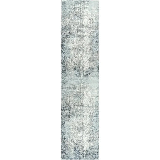 Brac Vine Gray Kitchen Hallway Runner Rug - LOOMLAN - LOOMLAN - Area Rugs
