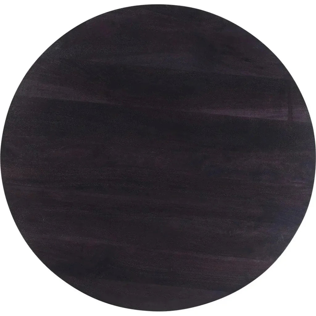 Bradbury Wood Round Coffee Table - LOOMLAN - Moe's Home - Coffee Tables