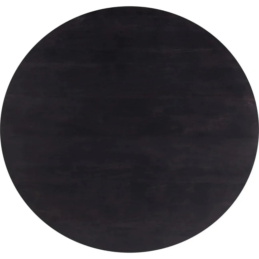 Bradbury Wood Round Coffee Table - LOOMLAN - Moe's Home - Coffee Tables