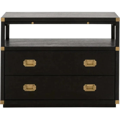 Bradley 2 - Drawer Nightstand Solid Wood - LOOMLAN - Essentials For Living - Nightstands