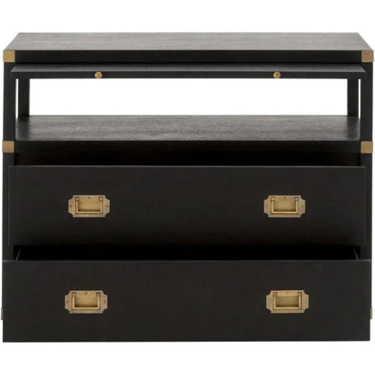 Bradley 2 - Drawer Nightstand Solid Wood - LOOMLAN - Essentials For Living - Nightstands