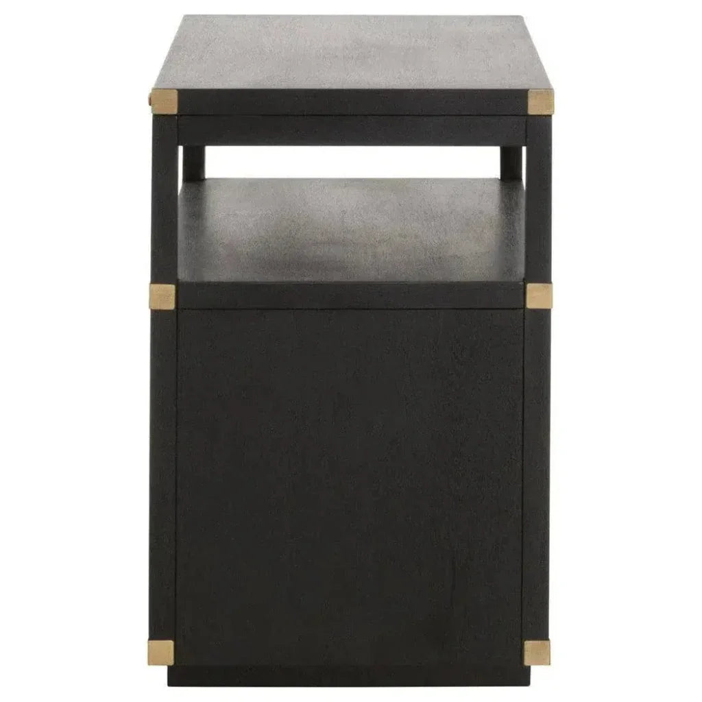 Bradley 2 - Drawer Nightstand Solid Wood - LOOMLAN - Essentials For Living - Nightstands