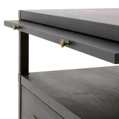 Bradley 2 - Drawer Nightstand Solid Wood - LOOMLAN - Essentials For Living - Nightstands