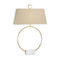 Bradshaw Orrell Ring Marble Base Table Lamp - LOOMLAN - Chelsea House - Table Lamps