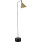 Brady Metal Gold Floor Lamp-Floor Lamps-Bassett Mirror-LOOMLAN