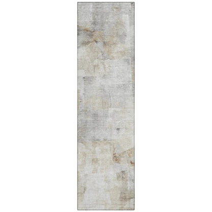 Braeain Ivory Washable Indoor - Outdoor Rug - LOOMLAN - LOOMLAN Rugs - Outdoor Rugs