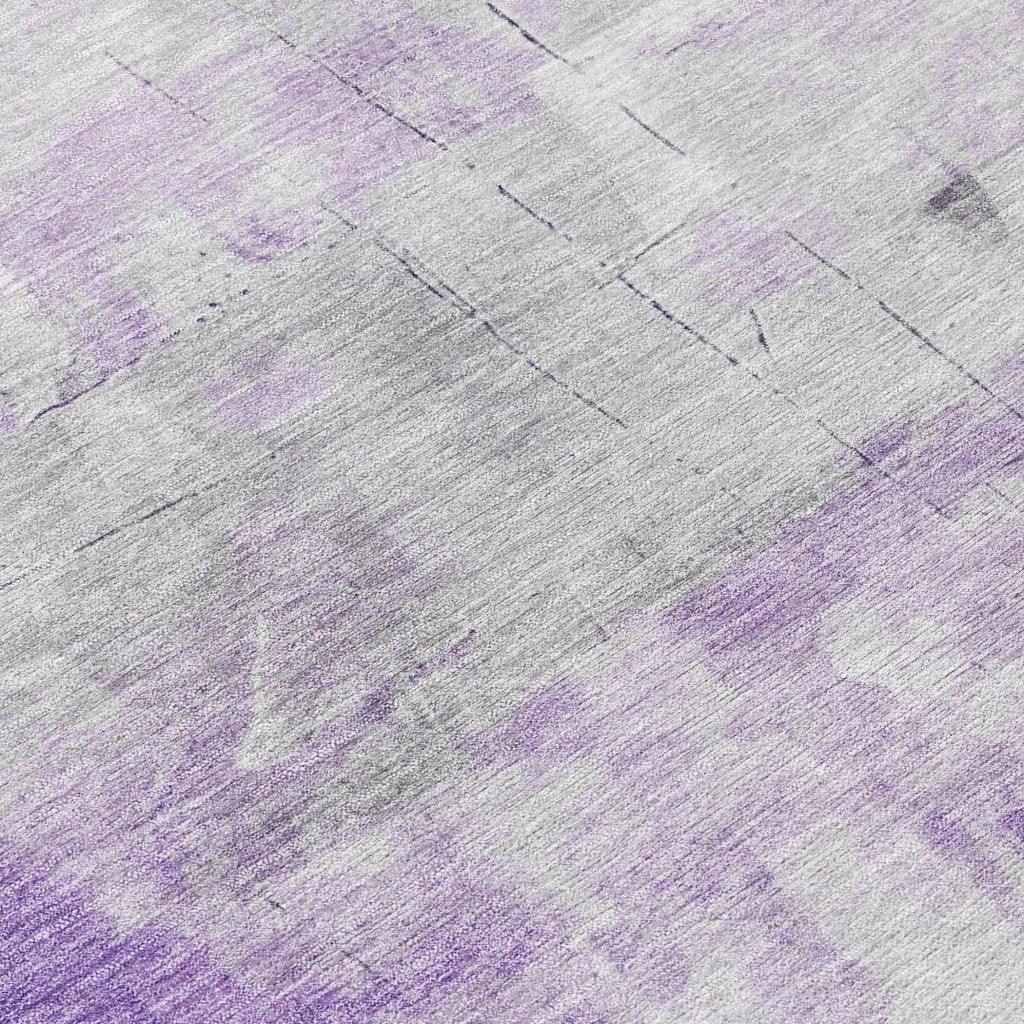 Braeain Purple Washable Indoor - Outdoor Rug - LOOMLAN - LOOMLAN Rugs - Outdoor Rugs