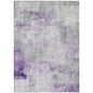 Braeain Purple Washable Indoor - Outdoor Rug - LOOMLAN - LOOMLAN Rugs - Outdoor Rugs
