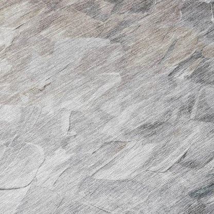 Braearis Brown Washable Indoor - Outdoor Rug - LOOMLAN - LOOMLAN Rugs - Outdoor Rugs