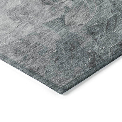 Braearis Brown Washable Indoor - Outdoor Rug - LOOMLAN - LOOMLAN Rugs - Outdoor Rugs