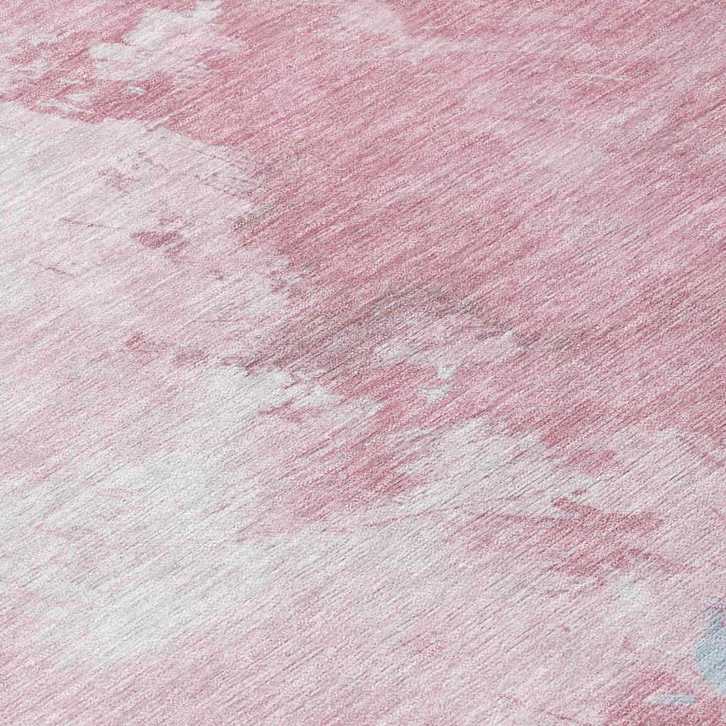 Braeas Pink Washable Indoor - Outdoor Rug - LOOMLAN - LOOMLAN Rugs - Outdoor Rugs