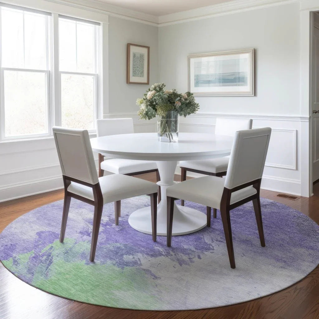 Braeas Purple Washable Indoor - Outdoor Rug - LOOMLAN - LOOMLAN Rugs - Outdoor Rugs