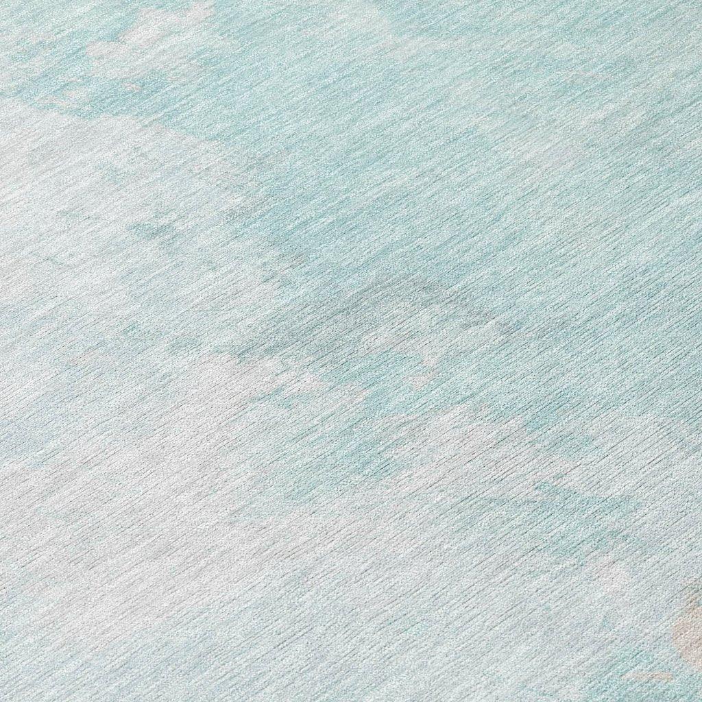 Braeas Seafoam Washable Indoor - Outdoor Rug - LOOMLAN - LOOMLAN Rugs - Outdoor Rugs