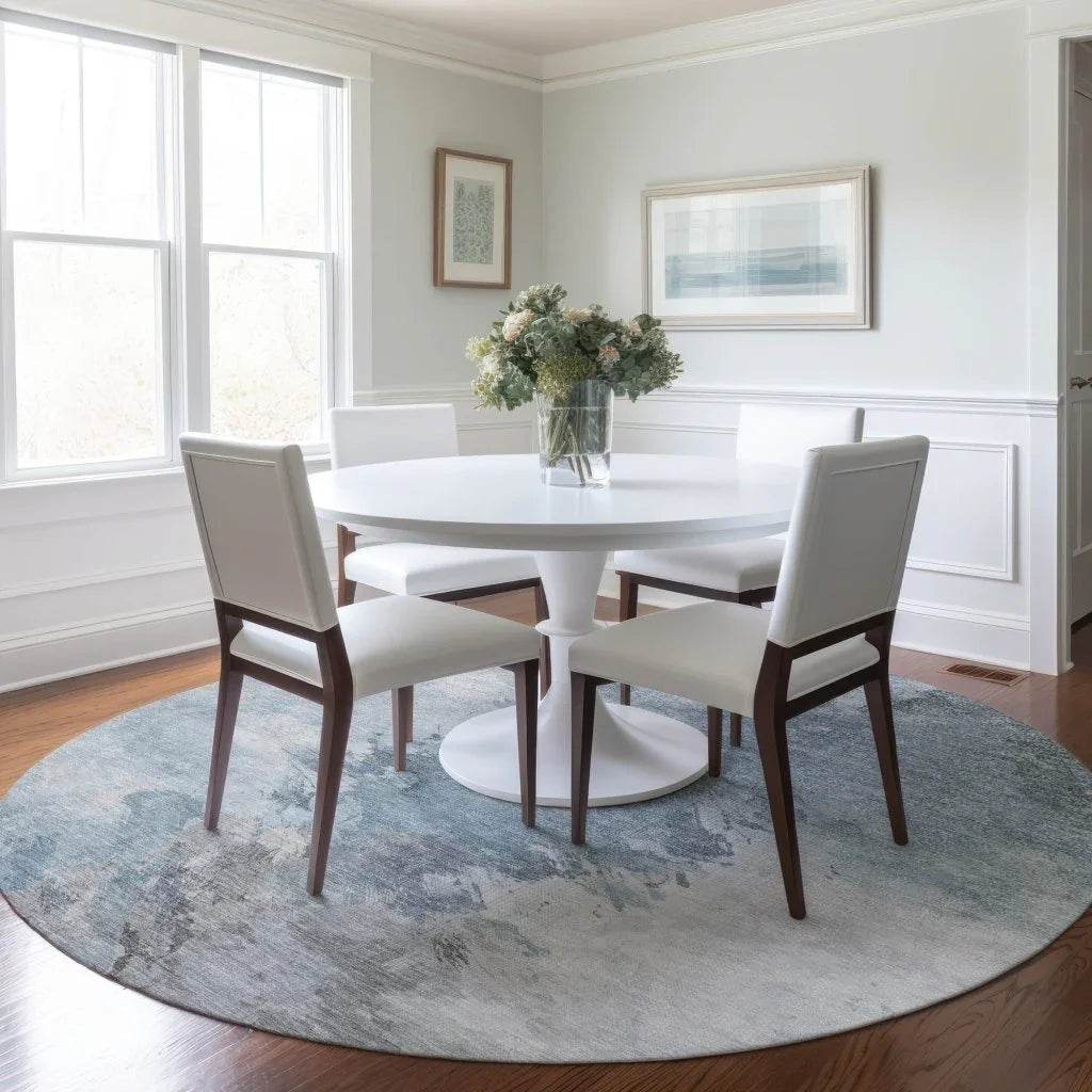 Braeas Sky Washable Indoor - Outdoor Rug - LOOMLAN - LOOMLAN Rugs - Outdoor Rugs