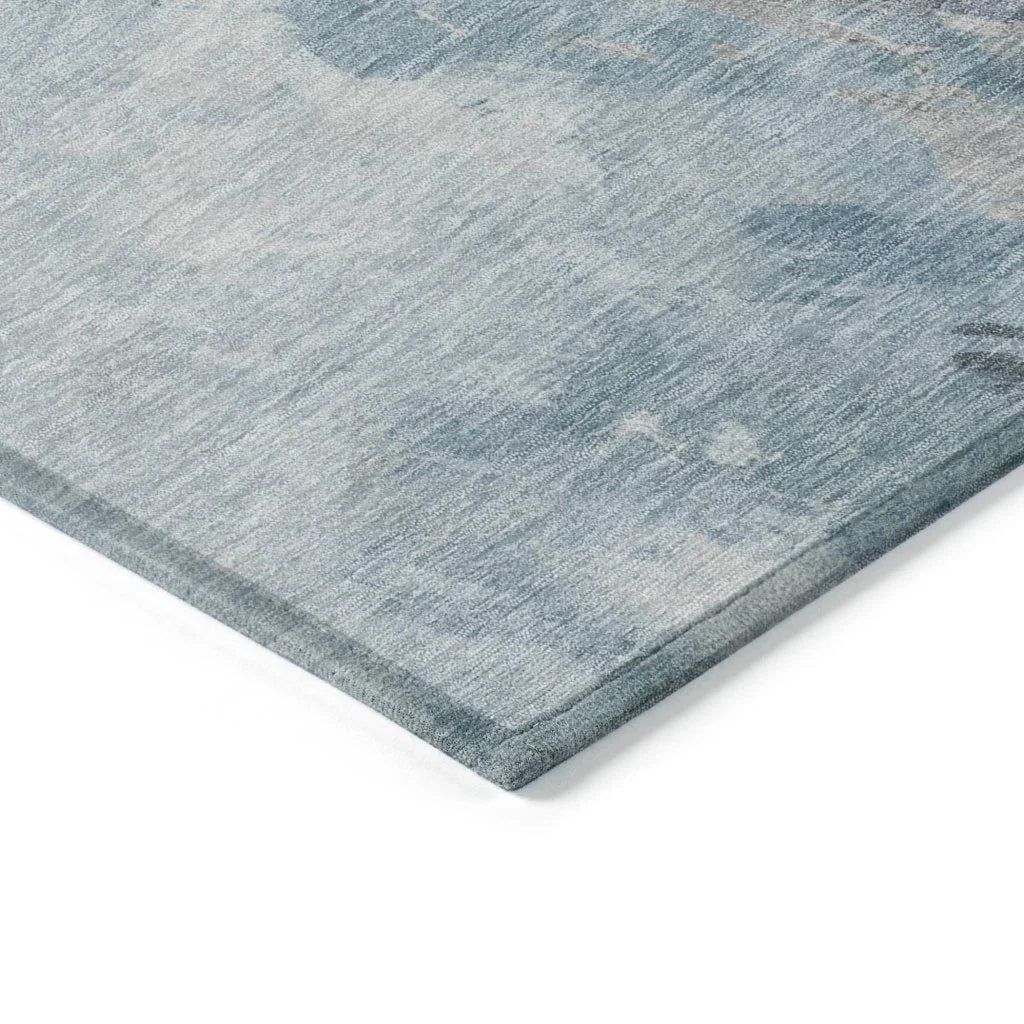 Braeas Sky Washable Indoor - Outdoor Rug - LOOMLAN - LOOMLAN Rugs - Outdoor Rugs