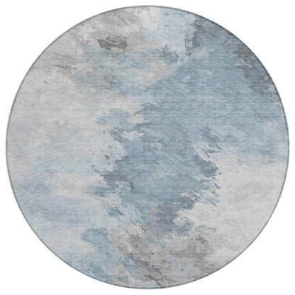 Braeas Sky Washable Indoor - Outdoor Rug - LOOMLAN - LOOMLAN Rugs - Outdoor Rugs