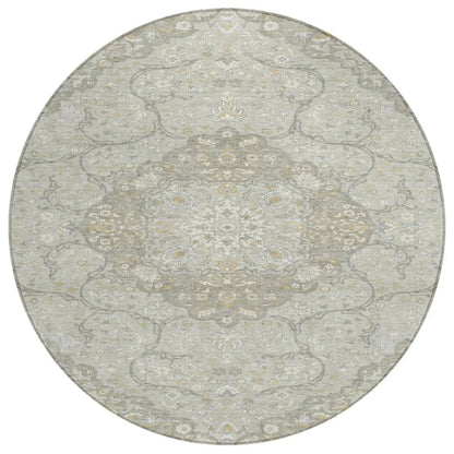 Braeor Brown Washable Indoor - Outdoor Rug - LOOMLAN - LOOMLAN Rugs - Outdoor Rugs