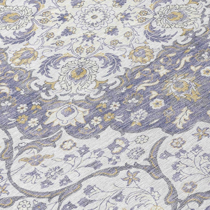 Braeor Purple Washable Indoor - Outdoor Rug - LOOMLAN - LOOMLAN Rugs - Outdoor Rugs