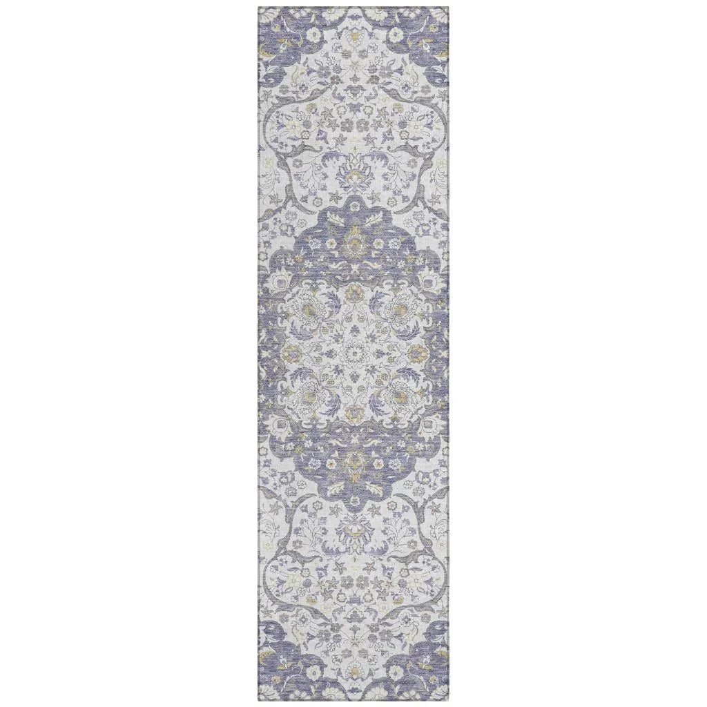 Braeor Purple Washable Indoor - Outdoor Rug - LOOMLAN - LOOMLAN Rugs - Outdoor Rugs