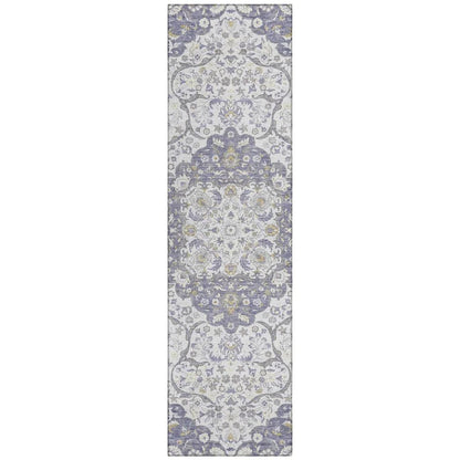 Braeor Purple Washable Indoor - Outdoor Rug - LOOMLAN - LOOMLAN Rugs - Outdoor Rugs