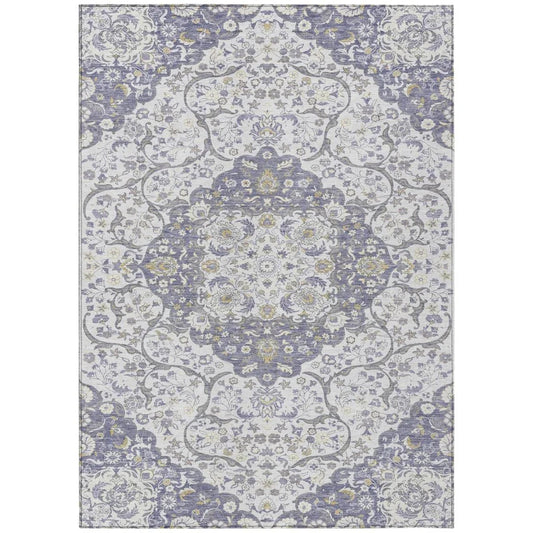 Braeor Purple Washable Indoor - Outdoor Rug - LOOMLAN - LOOMLAN Rugs - Outdoor Rugs