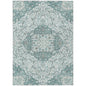 Braeor Teal Washable Indoor - Outdoor Rug - LOOMLAN - LOOMLAN Rugs - Outdoor Rugs