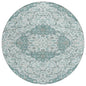 Braeor Teal Washable Indoor - Outdoor Rug - LOOMLAN - LOOMLAN Rugs - Outdoor Rugs