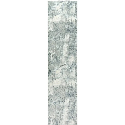 Brai Abstract Gray Kitchen Hallway Runner Rug - LOOMLAN - LOOMLAN - Area Rugs