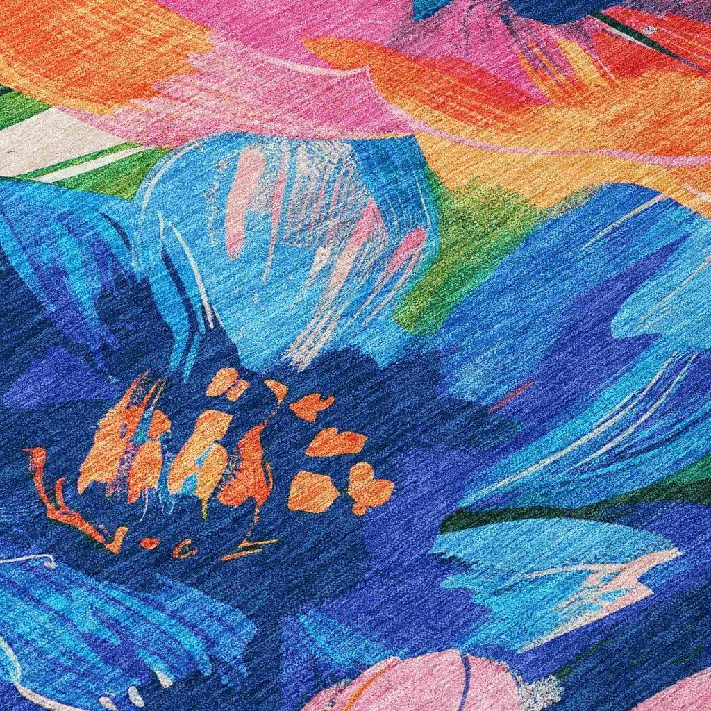 Braidea Blue Washable Indoor - Outdoor Rug - LOOMLAN - LOOMLAN Rugs - Outdoor Rugs