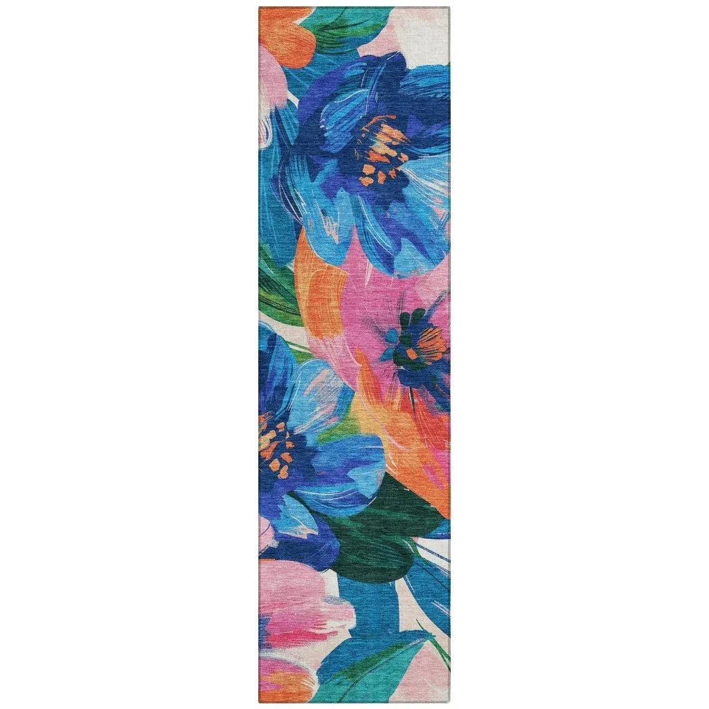 Braidea Blue Washable Indoor - Outdoor Rug - LOOMLAN - LOOMLAN Rugs - Outdoor Rugs