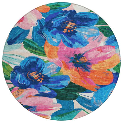 Braidea Blue Washable Indoor - Outdoor Rug - LOOMLAN - LOOMLAN Rugs - Outdoor Rugs