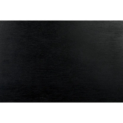 Brancusi Black Wooden Bed Frame - LOOMLAN - Noir - Beds