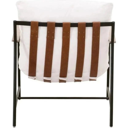 Brando Club Chair White LiveSmart Performance Feather - LOOMLAN - Essentials For Living - Accent Chairs