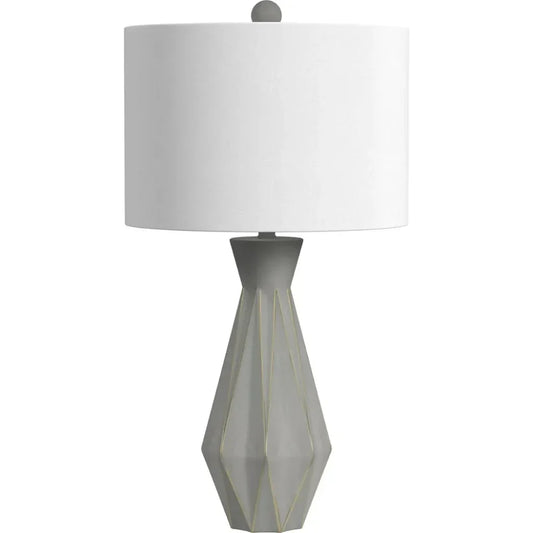 Branka Cement Grey Table Lamp - LOOMLAN - Bassett Mirror - Table Lamps