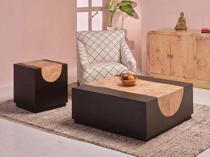 Branthe Wooden Square Side Table