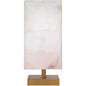 Brass Alabaster Ghost Axis Table Lamp - LOOMLAN - Jamie Young - Table Lamps