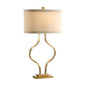 Brass Bow Antiqued Brass Finish Table Lamp - LOOMLAN - Wildwood - Table Lamps