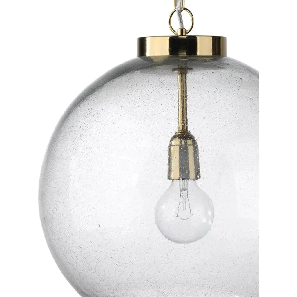 Brass & Glass Luca Pendant - LOOMLAN - Jamie Young - Pendants