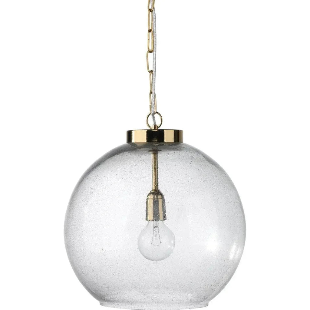 Brass & Glass Luca Pendant - LOOMLAN - Jamie Young - Pendants