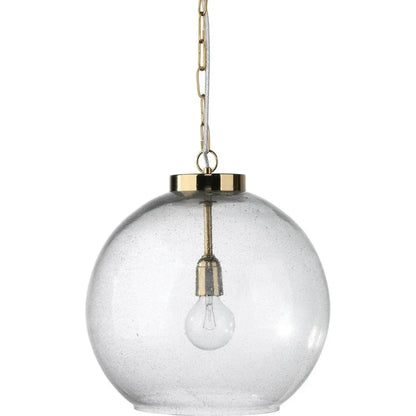 Brass & Glass Luca Pendant - LOOMLAN - Jamie Young - Pendants