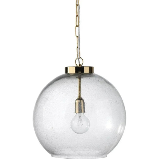Brass & Glass Luca Pendant - LOOMLAN - Jamie Young - Pendants