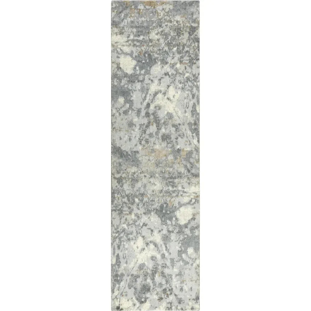 Brau Abstract Gray Large Area Rugs For Living Room - LOOMLAN - LOOMLAN - Area Rugs