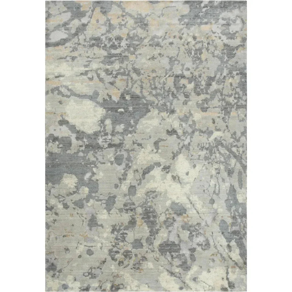 Brau Abstract Gray Large Area Rugs For Living Room - LOOMLAN - LOOMLAN - Area Rugs