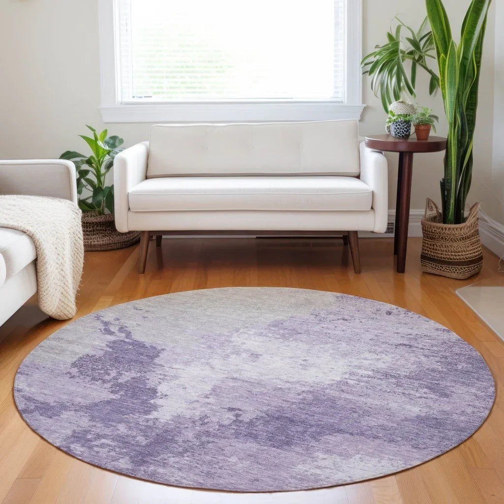 Bravari Purple Washable Indoor - Outdoor Rug - LOOMLAN - LOOMLAN Rugs - Outdoor Rugs