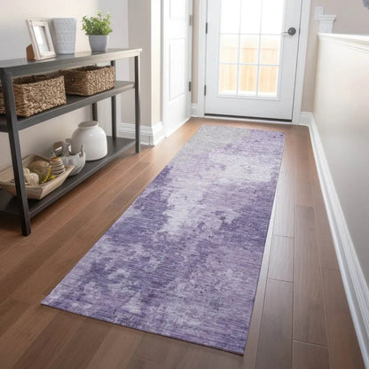 Bravari Purple Washable Indoor - Outdoor Rug - LOOMLAN - LOOMLAN Rugs - Outdoor Rugs