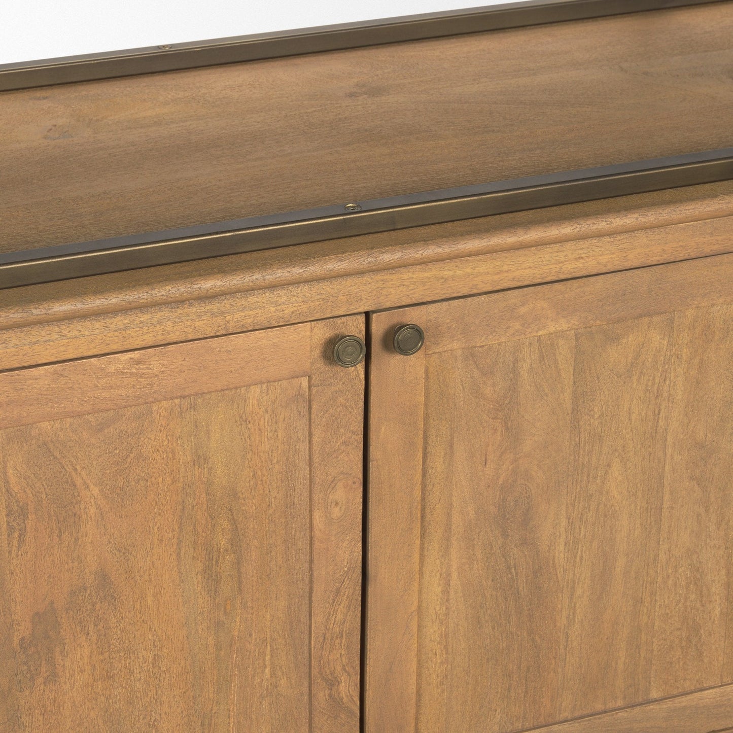 Braxton Light Brown Wood Shelving Unit-Etageres-Mercana-LOOMLAN