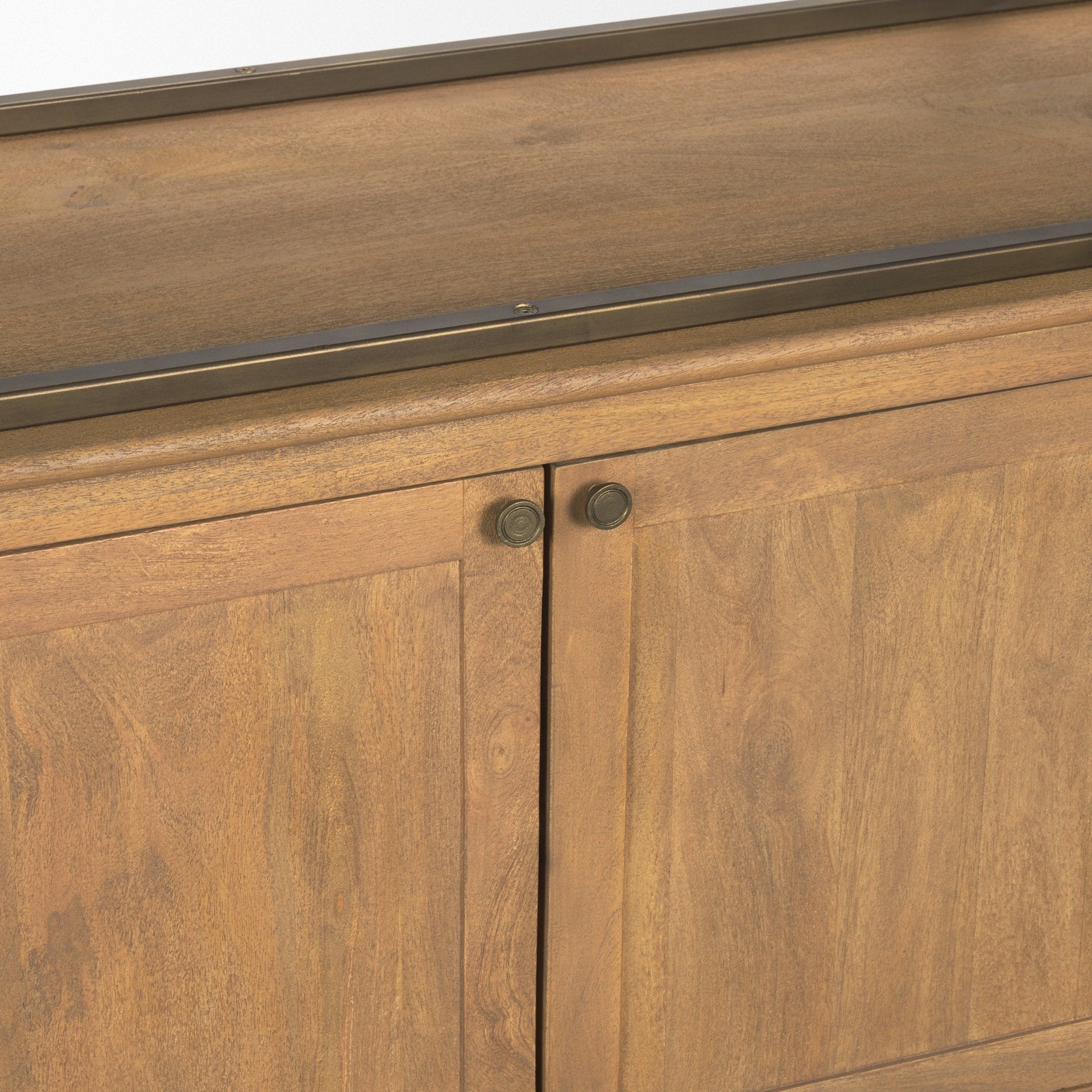 Braxton Light Brown Wood Shelving Unit-Etageres-Mercana-LOOMLAN