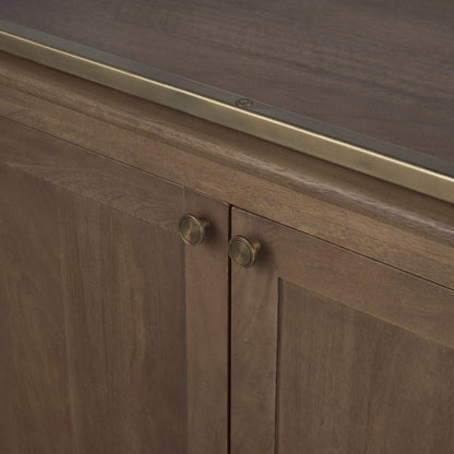 Braxton Metalic Gold Frame Shelving Unit-Etageres-Mercana-LOOMLAN